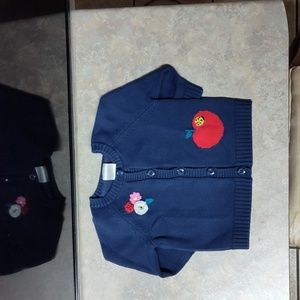 Gently used Hanna Andersson sweater size 6-12 months